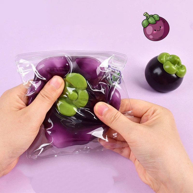 Cosplay Prop Building - Creative Mangosteen Squishy Fidget Toy Building
