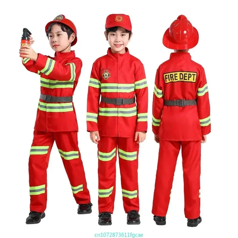 Cosplay Prop Works - New Firefighter Uniform Sam Fireman Cosplay