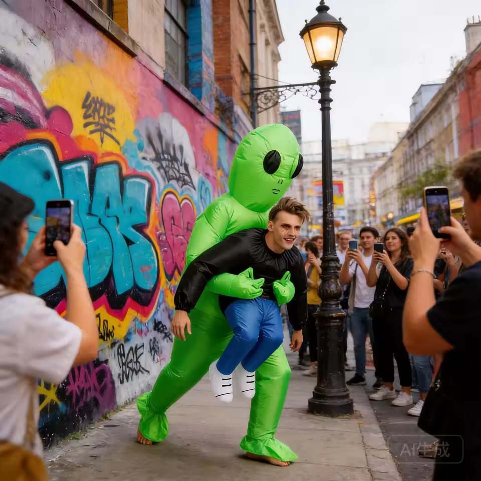 Alien Inflatable Doll Costume  - огляд і ціна Cosplay Prop Building