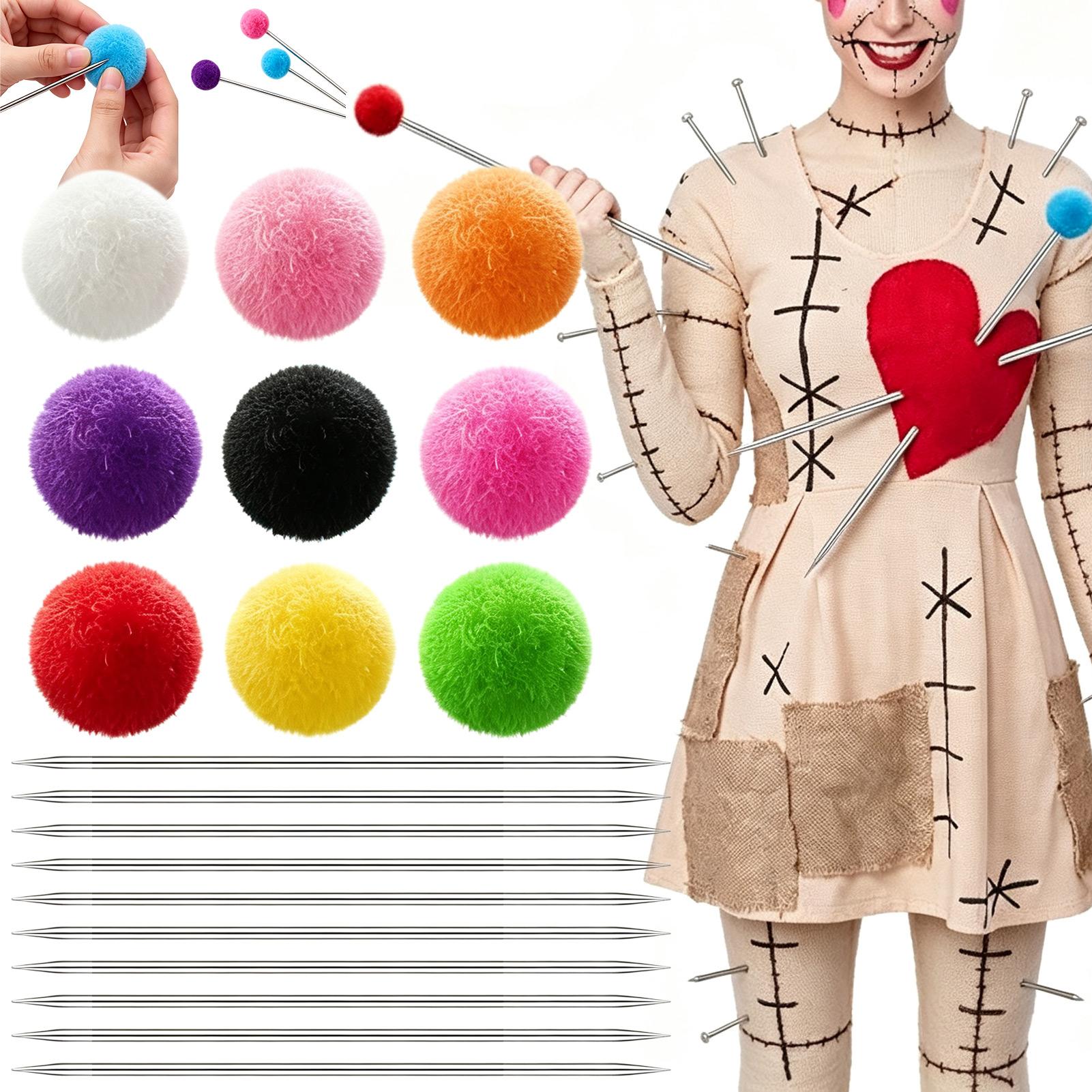 10 Sets Voodoo Doll Pins Kit 9 - огляд і ціна Voodoo Cosplay And Prop