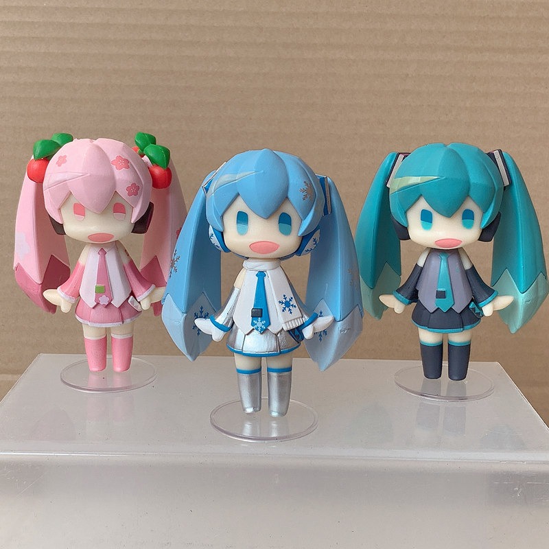 10CM Anime Figure Hatsune Miku - огляд і ціна Cosplay Prop Building