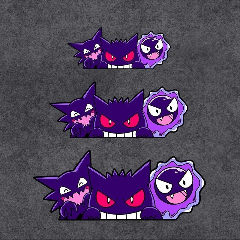 Cute Pokemon Gengar Anime Car  - огляд і ціна Cosplay Prop Book