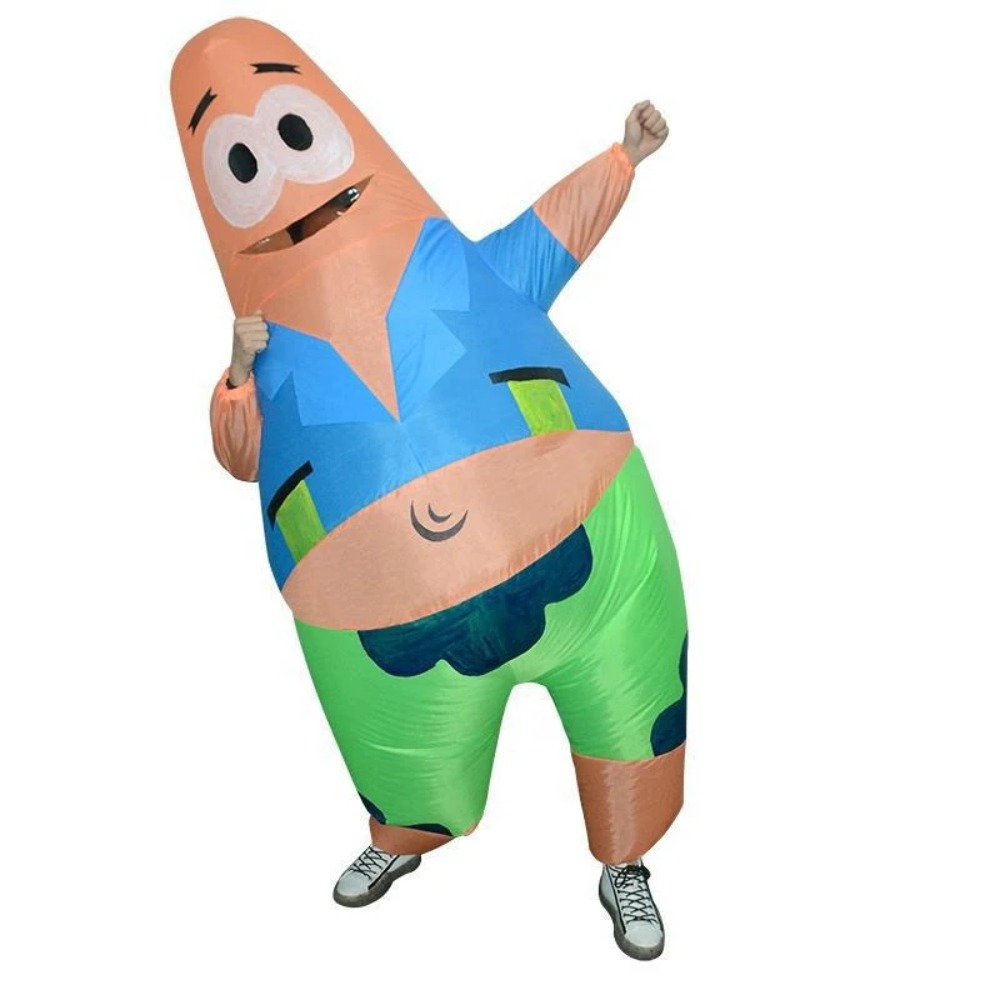 Cartoon Starfish Cosplay Cloth - огляд і ціна Cosplay Prop Business