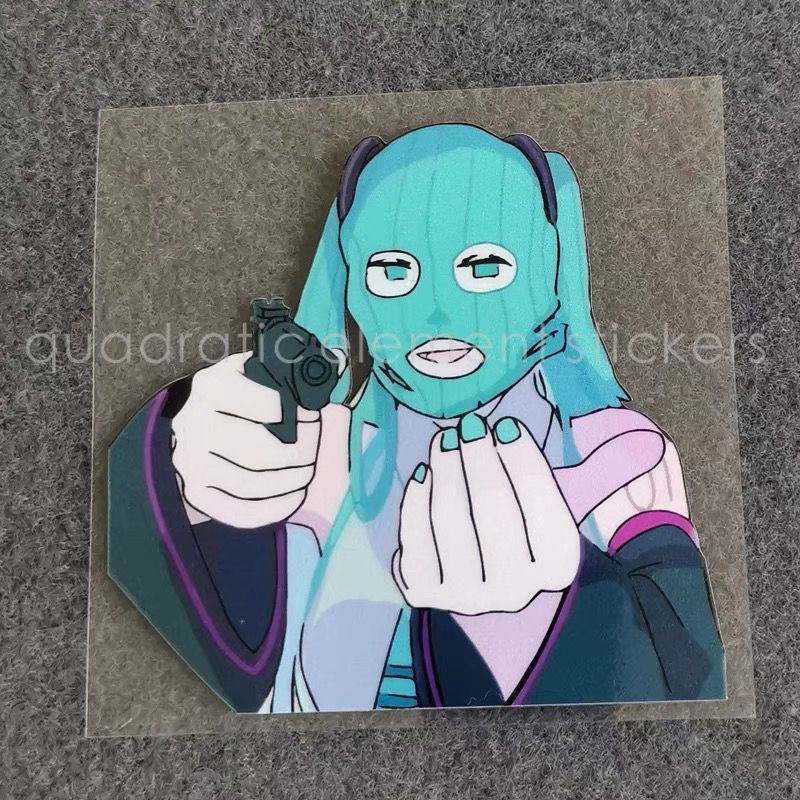 Miku Motorcycle Sticker Water  - огляд і ціна Cosplay Prop Diy