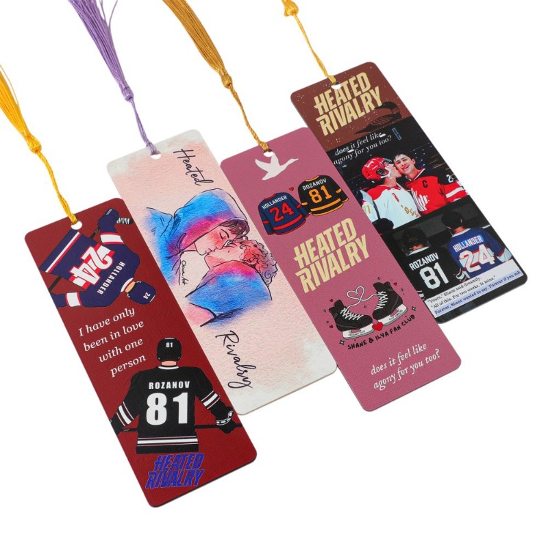 Hot Heated Rivalry Bookmarks I - огляд і ціна Cosplay Prop Book