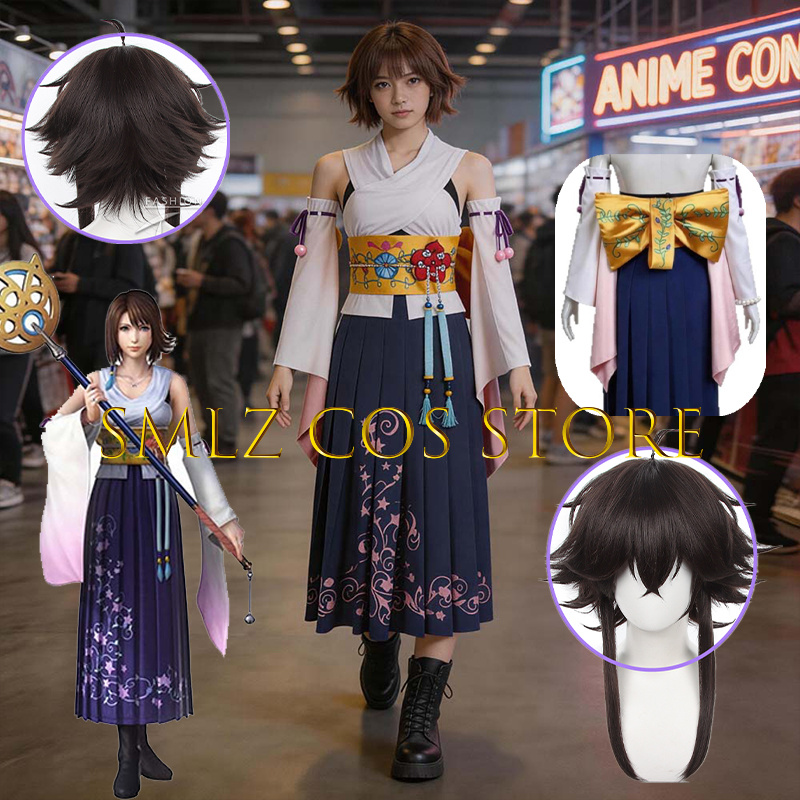 Smlz FFX Yuna Cosplay Anime FF - огляд і ціна Prop Para Cosplay