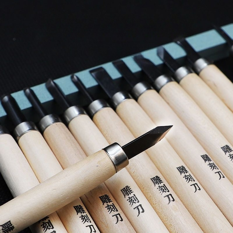 Carving Knife Set Woodblock Ru - огляд і ціна Craft Knife Set
