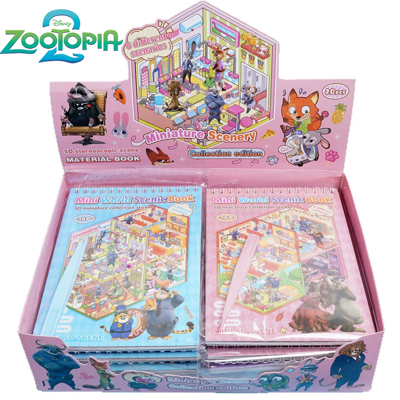  HOT Zootopia2 Mini World Sce - огляд і ціна Cosplay Prop Book