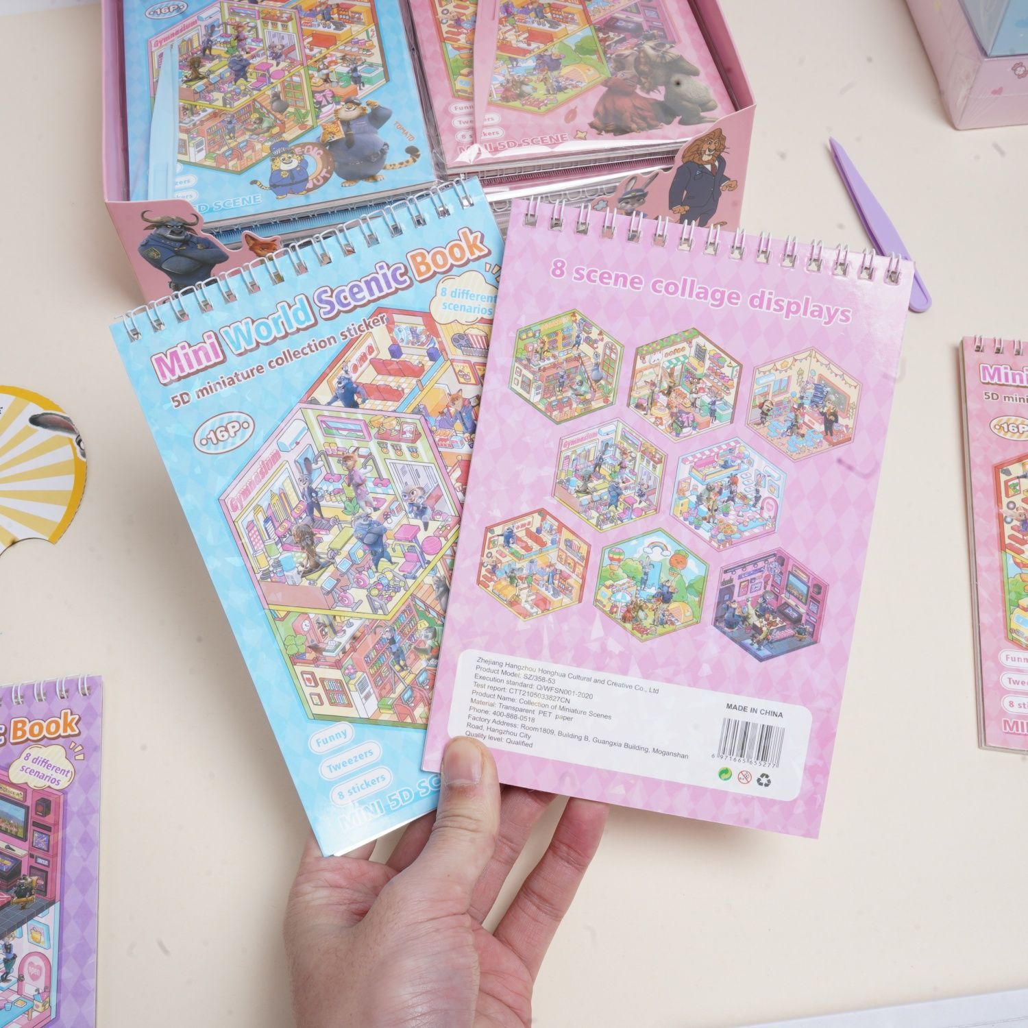  HOT Zootopia2 Mini World Sce - огляд і ціна Cosplay Prop Book