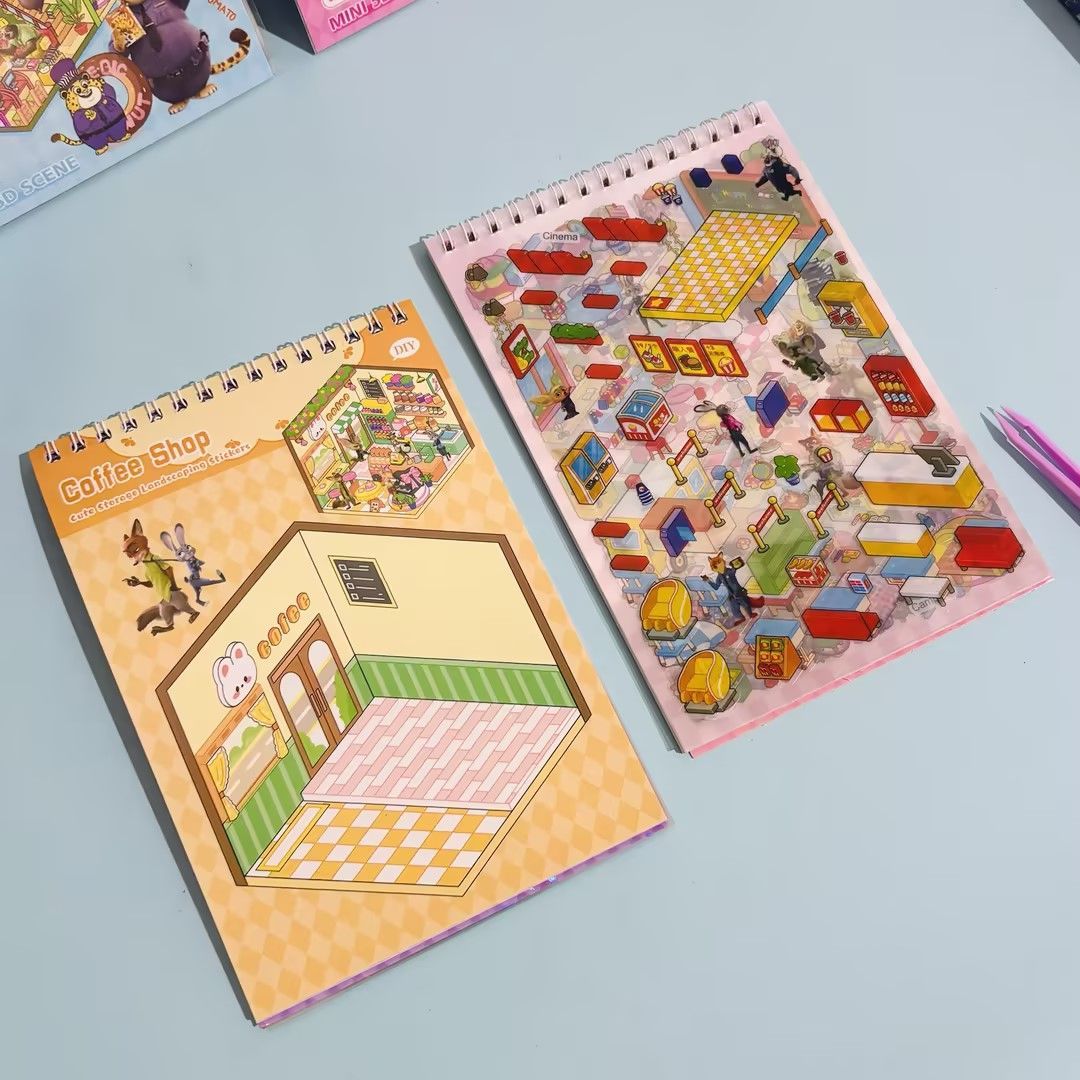  HOT Zootopia2 Mini World Sce - огляд і ціна Cosplay Prop Book