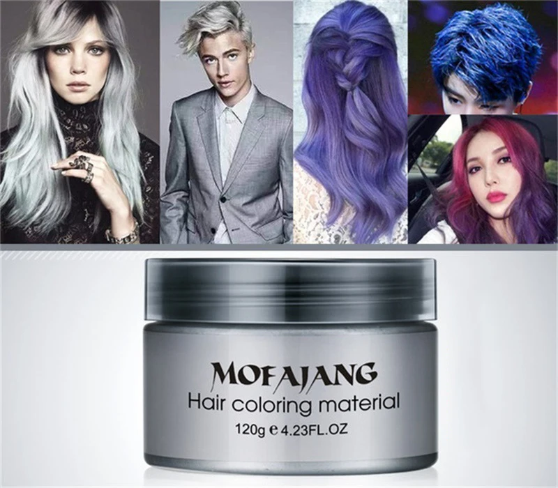1pcs Mofajang Hair Color Wax P - огляд і ціна Hair Spray Color