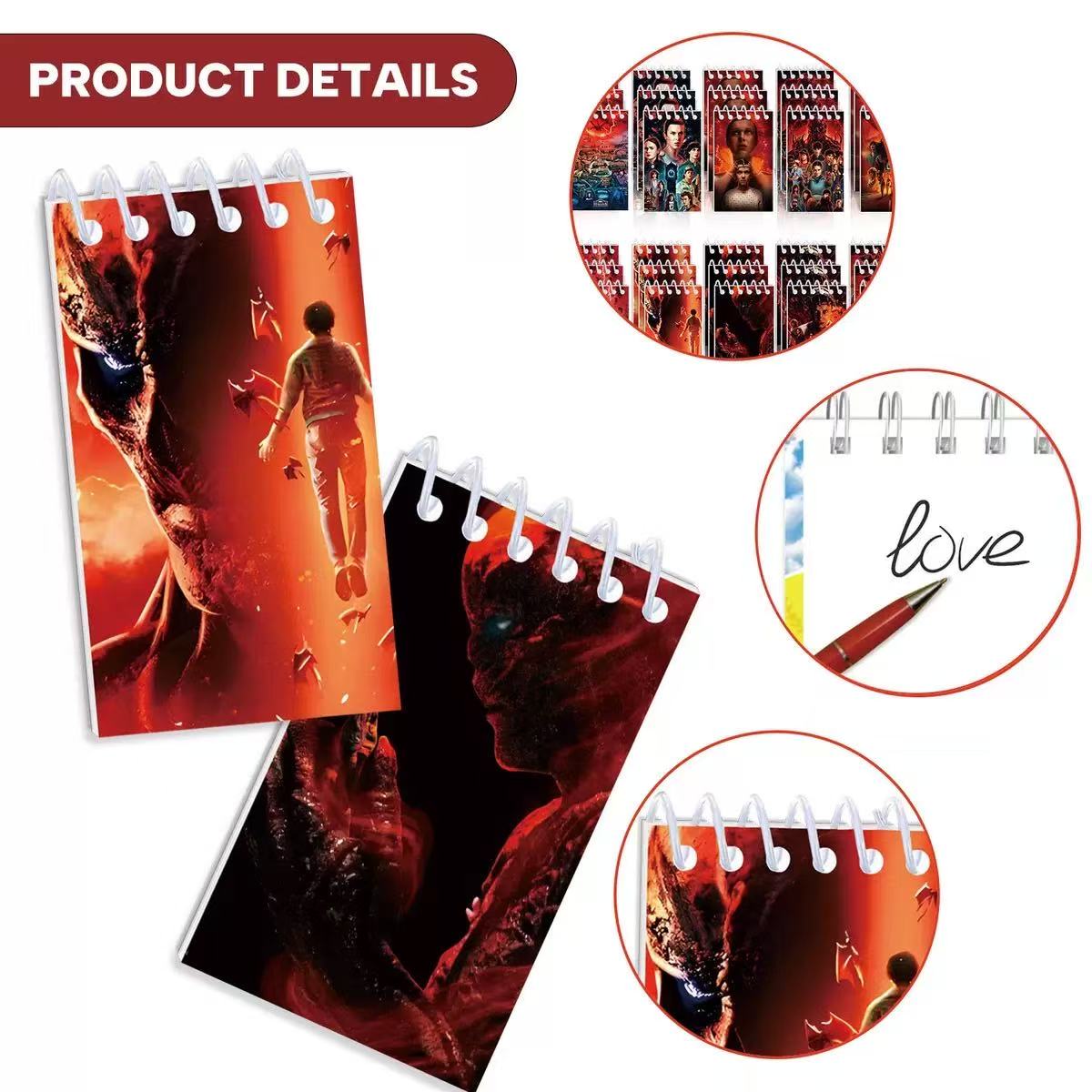 2026 10pcs R Mini Notebook Set - огляд і ціна Cosplay Prop Book